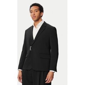 HUGO Sako Hans 263X 50565557 Čierna Slim Fit Muži HUGO Sako Hans 263X 50565557 Čierna Slim Fit Muži