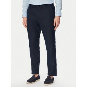 BOSS Chino nohavice Sanderson-L-3 50559595 Tmavomodrá Regular Fit Muži BOSS Chino nohavice Sanderson-L-3 50559595 Tmavomodrá Regular Fit Muži