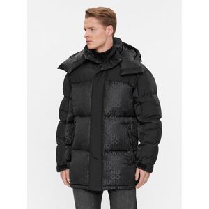 Hugo Vatovaná bunda Melmus2341 50498017 Čierna Regular Fit Muži Hugo Vatovaná bunda Melmus2341 50498017 Čierna Regular Fit Muži