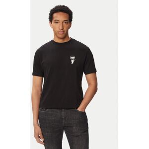 KARL LAGERFELD Tričko 755048 563235 Čierna Regular Fit Muži KARL LAGERFELD Tričko 755048 563235 Čierna Regular Fit Muži