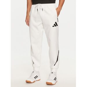 adidas Teplákové nohavice Z.N.E. JF2449 Biela Regular Fit Muži adidas Teplákové nohavice Z.N.E. JF2449 Biela Regular Fit Muži