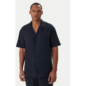 Emporio Armani Košeľa EM000593 AF20590 UB102 Tmavomodrá Regular Fit Muži Emporio Armani Košeľa EM000593 AF20590 UB102 Tmavomodrá Regular Fit Muži
