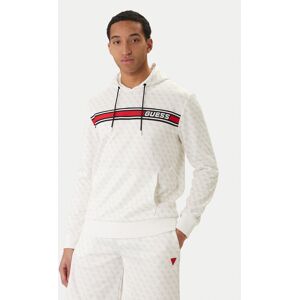 Guess Mikina Z4BQ30 K7122 Écru Regular Fit Muži Guess Mikina Z4BQ30 K7122 Écru Regular Fit Muži