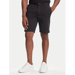 BOSS Bavlnené šortky 50536723 Čierna Slim Fit Muži BOSS Bavlnené šortky 50536723 Čierna Slim Fit Muži