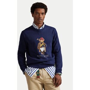 Polo Ralph Lauren Mikina 710B14625001 Tmavomodrá Regular Fit Muži Polo Ralph Lauren Mikina 710B14625001 Tmavomodrá Regular Fit Muži