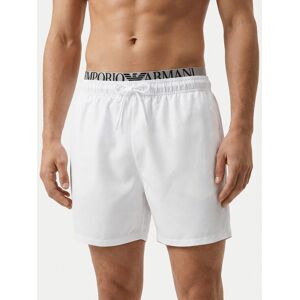 Emporio Armani Plavecké šortky EM000686 AF20432 U0002 Biela Muži Emporio Armani Plavecké šortky EM000686 AF20432 U0002 Biela Muži