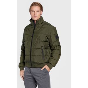 Calvin Klein Zimné bundy Mix Media Quilt K10K110331 Zelená Regular Fit Muži Calvin Klein Zimné bundy Mix Media Quilt K10K110331 Zelená Regular Fit Muži