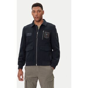 Aeronautica Militare Bundy bomber 252AM1380UL00902 Tmavomodrá Regular Fit Muži Aeronautica Militare Bundy bomber 252AM1380UL00902 Tmavomodrá Regular Fit Muži