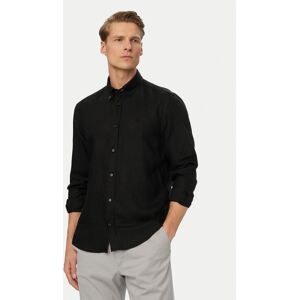 BOSS Košeľa H-Liam 50556077 Čierna Regular Fit Muži BOSS Košeľa H-Liam 50556077 Čierna Regular Fit Muži
