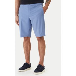 BOSS Bavlnené šortky S_Commuter_10.5 50540337 Modrá Slim Fit Muži BOSS Bavlnené šortky S_Commuter_10.5 50540337 Modrá Slim Fit Muži