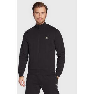Lacoste Mikina SH9622 Čierna Regular Fit Muži Lacoste Mikina SH9622 Čierna Regular Fit Muži