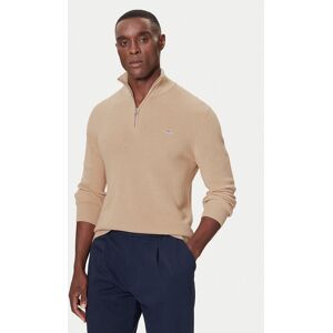 Gant Sveter 8050265 Béžová Regular Fit Muži Gant Sveter 8050265 Béžová Regular Fit Muži