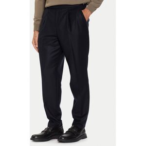 BOSS Chino nohavice C-Perino 50551829 Modrá Tapered Fit Muži BOSS Chino nohavice C-Perino 50551829 Modrá Tapered Fit Muži