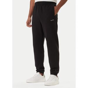 Calvin Klein Teplákové nohavice Nano Standard Logo LV04LF247G Čierna Regular Fit Muži Calvin Klein Teplákové nohavice Nano Standard Logo LV04LF247G Čierna Regular Fit Muži