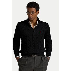 Polo Ralph Lauren Sveter 710810841006 Čierna Regular Fit Muži Polo Ralph Lauren Sveter 710810841006 Čierna Regular Fit Muži