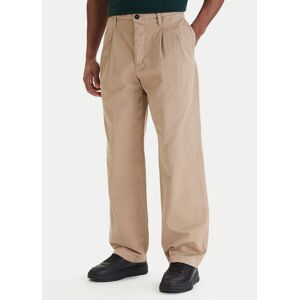 C.P. Company Bavlnené nohavice 20CMPA136A110458G Béžová Loose Fit Muži C.P. Company Bavlnené nohavice 20CMPA136A110458G Béžová Loose Fit Muži