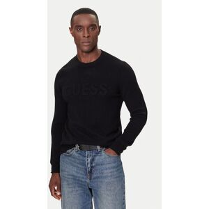 Guess Sveter M5BR35 Z2ZK2 Čierna Regular Fit Muži Guess Sveter M5BR35 Z2ZK2 Čierna Regular Fit Muži