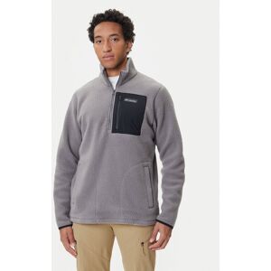 Columbia Fleecová mikina Jasper Ridge™ 2142411 Sivá Regular Fit Muži Columbia Fleecová mikina Jasper Ridge™ 2142411 Sivá Regular Fit Muži