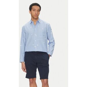 Paul&Shark Košeľa 25413240 Modrá Relaxed Fit Muži Paul&Shark Košeľa 25413240 Modrá Relaxed Fit Muži