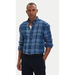 Tommy Hilfiger Košeľa Madras Check MW0MW42399 Modrá Regular Fit Muži Tommy Hilfiger Košeľa Madras Check MW0MW42399 Modrá Regular Fit Muži