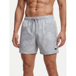 BOSS Plavecké šortky Alain 50540089 Sivá Regular Fit Muži BOSS Plavecké šortky Alain 50540089 Sivá Regular Fit Muži