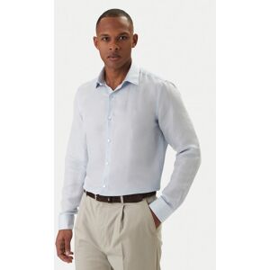 Calvin Klein Košeľa LV019EU121 Modrá Regular Fit Muži Calvin Klein Košeľa LV019EU121 Modrá Regular Fit Muži