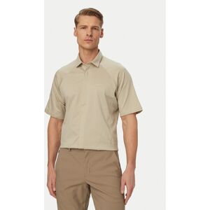 BOSS Košeľa Excurse S 50554450 Svetlo béžová Regular Fit Muži BOSS Košeľa Excurse S 50554450 Svetlo béžová Regular Fit Muži