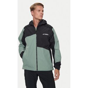 adidas Outdoorová bunda TERREX Xperior Hybrid IP1419 Zelená Slim Fit Muži adidas Outdoorová bunda TERREX Xperior Hybrid IP1419 Zelená Slim Fit Muži