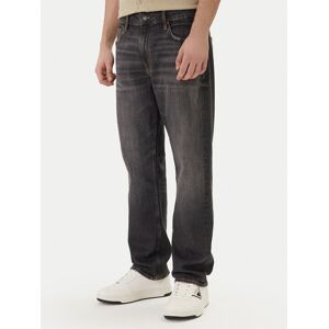 Guess Jeans Džínsy M6RA1B D5LW6 Sivá Straight Leg Muži Guess Jeans Džínsy M6RA1B D5LW6 Sivá Straight Leg Muži