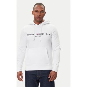 Tommy Hilfiger Mikina Logo MW0MW11599 Biela Regular Fit Muži Tommy Hilfiger Mikina Logo MW0MW11599 Biela Regular Fit Muži