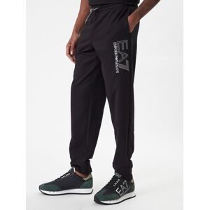 EA7 Emporio Armani Teplákové nohavice 7M001316 AF13512 UC001 Čierna Regular Fit Muži EA7 Emporio Armani Teplákové nohavice 7M001316 AF13512 UC001 Čierna Regular Fit Muži