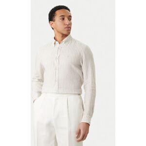 BOSS Košeľa H-Liam 50560595 Béžová Regular Fit Muži BOSS Košeľa H-Liam 50560595 Béžová Regular Fit Muži