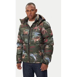 Polo Ralph Lauren Vatovaná bunda 710977071001 Zelená Regular Fit Muži Polo Ralph Lauren Vatovaná bunda 710977071001 Zelená Regular Fit Muži
