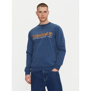 Timberland Mikina TB0A2FEQ Tmavomodrá Regular Fit Muži Timberland Mikina TB0A2FEQ Tmavomodrá Regular Fit Muži