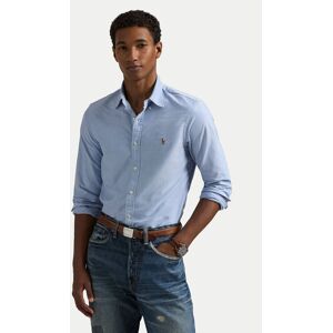 Polo Ralph Lauren Košeľa Core Replen 710549084 Modrá Slim Fit Muži Polo Ralph Lauren Košeľa Core Replen 710549084 Modrá Slim Fit Muži