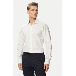 Tommy Hilfiger Košeľa MW0MW43747 Biela Regular Fit Muži Tommy Hilfiger Košeľa MW0MW43747 Biela Regular Fit Muži