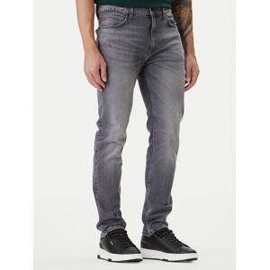 HUGO Džínsy 50556103 Sivá Slim Fit Muži HUGO Džínsy 50556103 Sivá Slim Fit Muži
