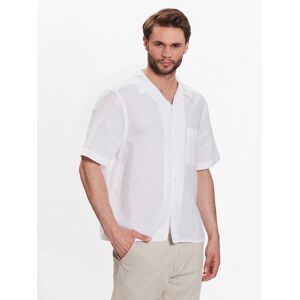 Calvin Klein Košeľa K10K109521 Biela Regular Fit Muži Calvin Klein Košeľa K10K109521 Biela Regular Fit Muži