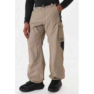 Quiksilver Lyžiarske nohavice Snow Down Cargo EQYTP03231 Béžová Relaxed Fit Muži Quiksilver Lyžiarske nohavice Snow Down Cargo EQYTP03231 Béžová Relaxed Fit Muži