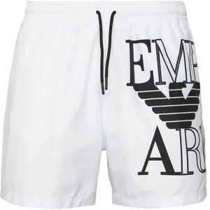 Emporio Armani Plavecké šortky EM000583 AF20434 U0002 Biela Regular Fit Muži Emporio Armani Plavecké šortky EM000583 AF20434 U0002 Biela Regular Fit Muži