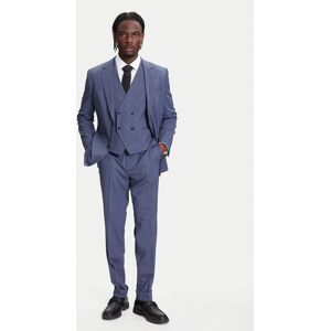 HUGO BOSS Oblek Henry-Getlin253V1X 50544664 Modrá Regular Fit Muži HUGO BOSS Oblek Henry-Getlin253V1X 50544664 Modrá Regular Fit Muži