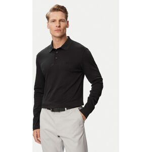Calvin Klein Polokošeľa Supima LV04LH240G Čierna Slim Fit Muži Calvin Klein Polokošeľa Supima LV04LH240G Čierna Slim Fit Muži