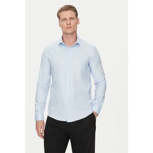 Calvin Klein Košeľa K10K114316 Modrá Slim Fit Muži Calvin Klein Košeľa K10K114316 Modrá Slim Fit Muži