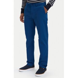 Tommy Hilfiger Bavlnené nohavice MW0MW40262 Modrá Regular Fit Muži Tommy Hilfiger Bavlnené nohavice MW0MW40262 Modrá Regular Fit Muži