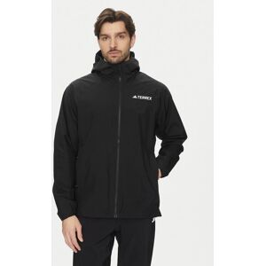 adidas Outdoorová bunda Terrex Multi 2L RAIN.RDY JN8804 Čierna Regular Fit Muži adidas Outdoorová bunda Terrex Multi 2L RAIN.RDY JN8804 Čierna Regular Fit Muži