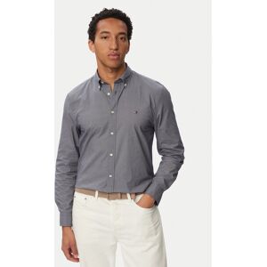 Tommy Hilfiger Košeľa Flex MW0MW43317 Sivá Regular Fit Muži Tommy Hilfiger Košeľa Flex MW0MW43317 Sivá Regular Fit Muži