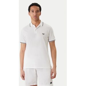 Emporio Armani Polokošeľa EM001380 AF20424 U0002 Biela Regular Fit Muži Emporio Armani Polokošeľa EM001380 AF20424 U0002 Biela Regular Fit Muži