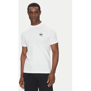 KARL LAGERFELD Tričko 755710 500224 Biela Regular Fit Muži KARL LAGERFELD Tričko 755710 500224 Biela Regular Fit Muži