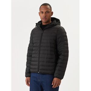 Calvin Klein Prechodná bunda LV04LE520G Čierna Regular Fit Muži Calvin Klein Prechodná bunda LV04LE520G Čierna Regular Fit Muži