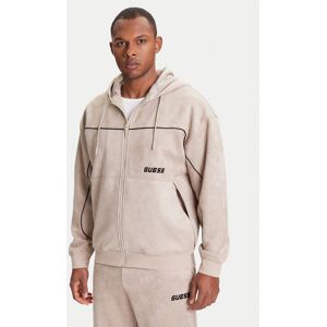 Guess Mikina Z5YQ05 KCJY2 Béžová Regular Fit Muži Guess Mikina Z5YQ05 KCJY2 Béžová Regular Fit Muži